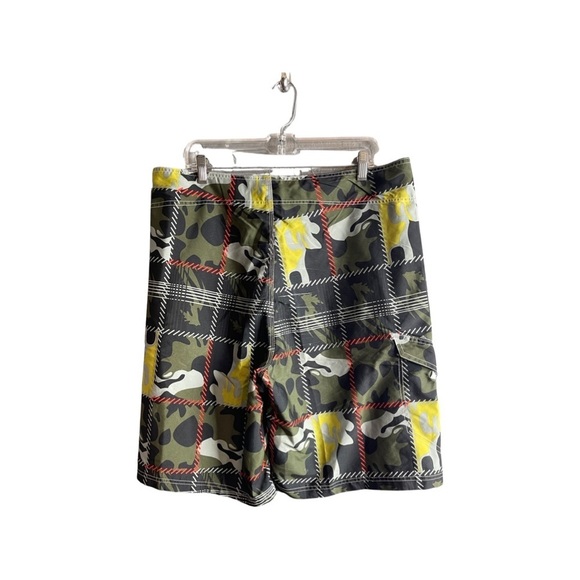 Non Stop Sofich men Camo drawstring size 38 swim shorts - Picture 2 of 9
